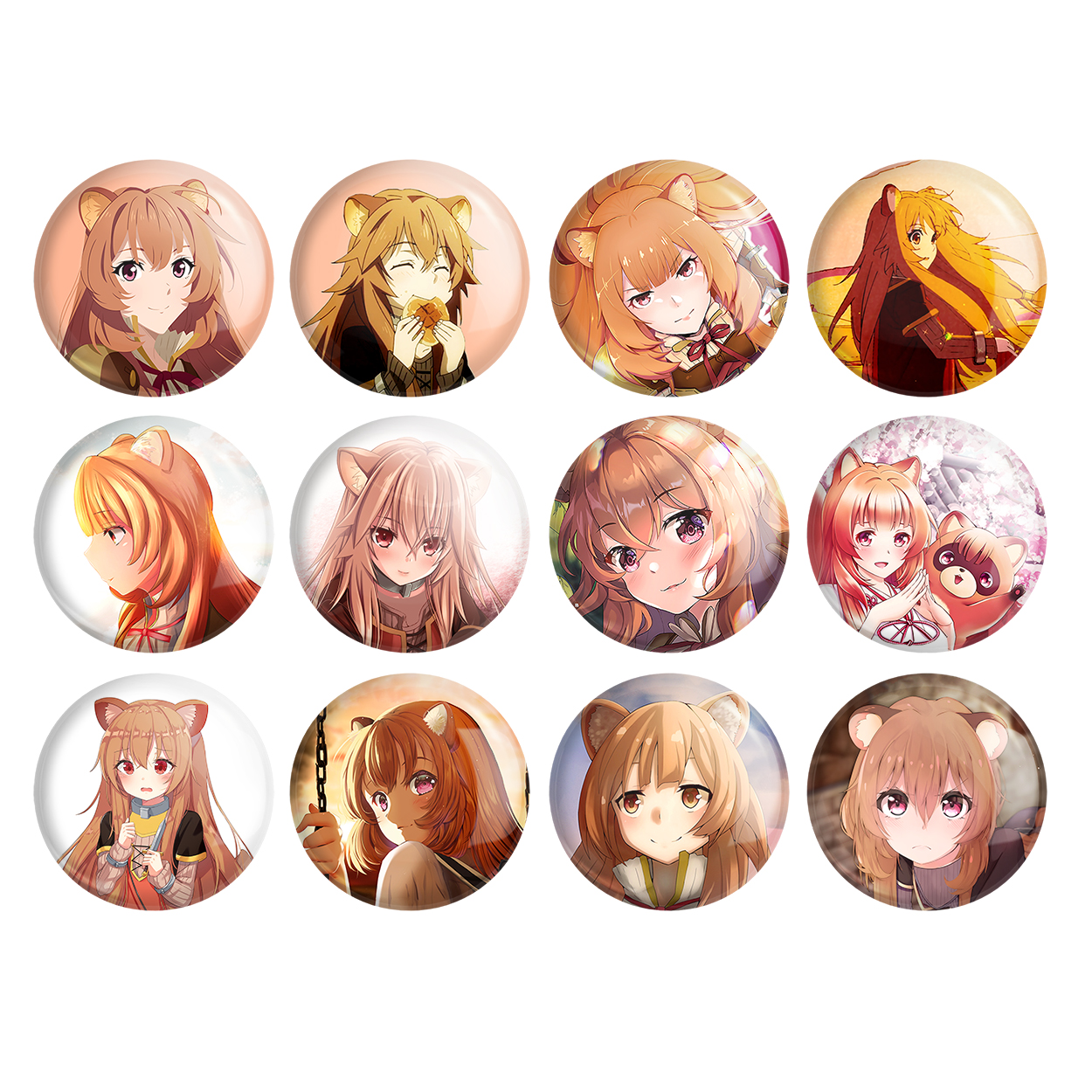 پیکسل خندالو مدل انیمه ظهور قهرمان سپر کد 829 مجموعه 12عددی