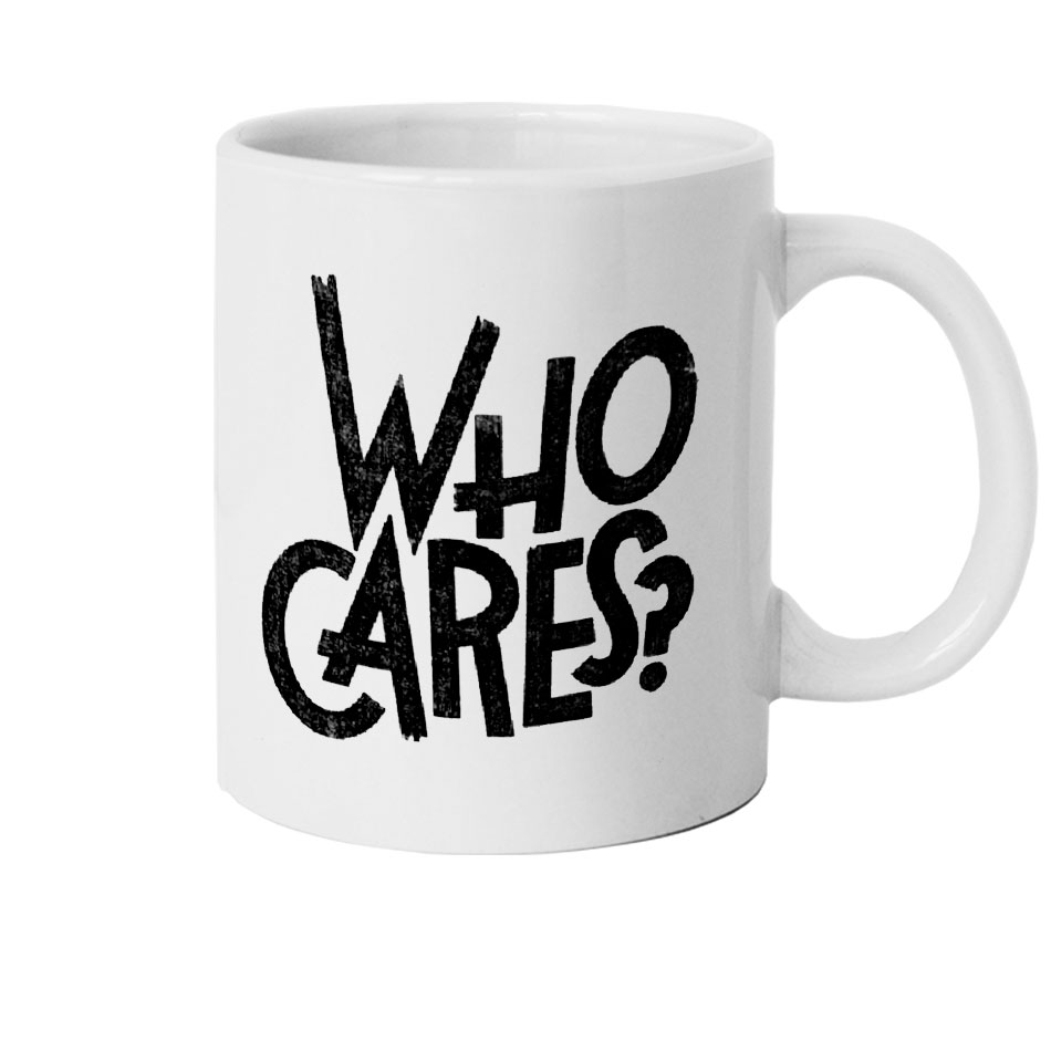 ماگ طرح WHO CARES مدل M1909
