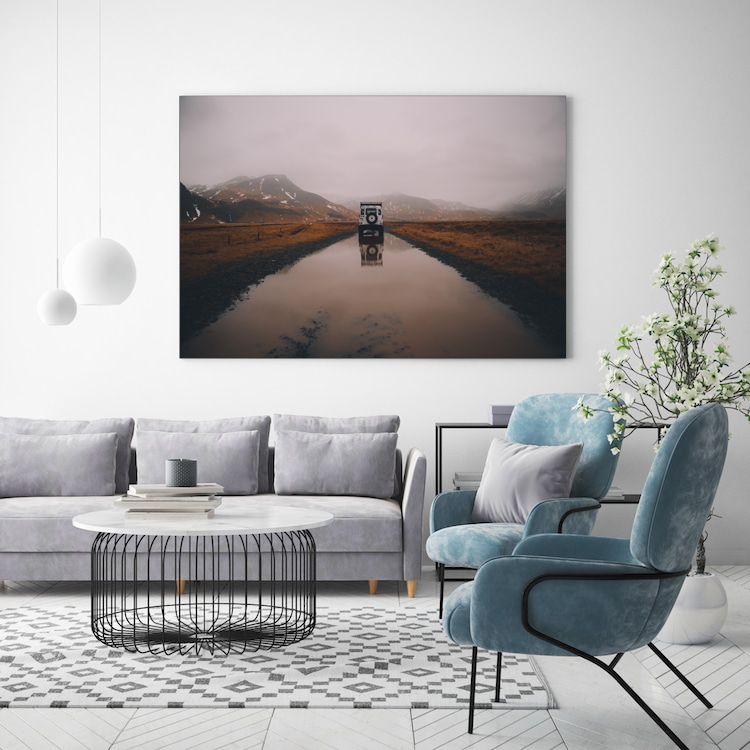 تابلو شاسی طرح طبیعت کد 99