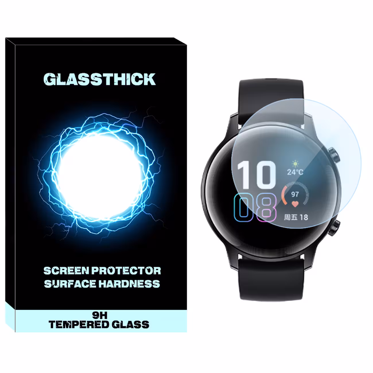 محافظ صفحه نمایش نانو گلستیگ مدل NGL مناسب برای ساعت هوشمند آنر Magic Watch 2 42mm