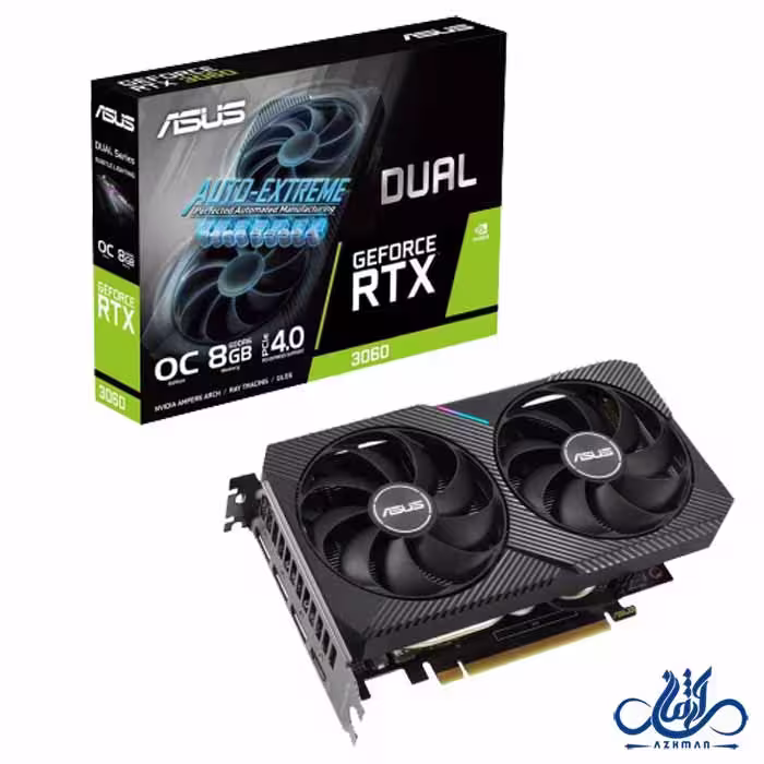 کارت گرافیک ایسوس مدل 8G OC DUAL 3060