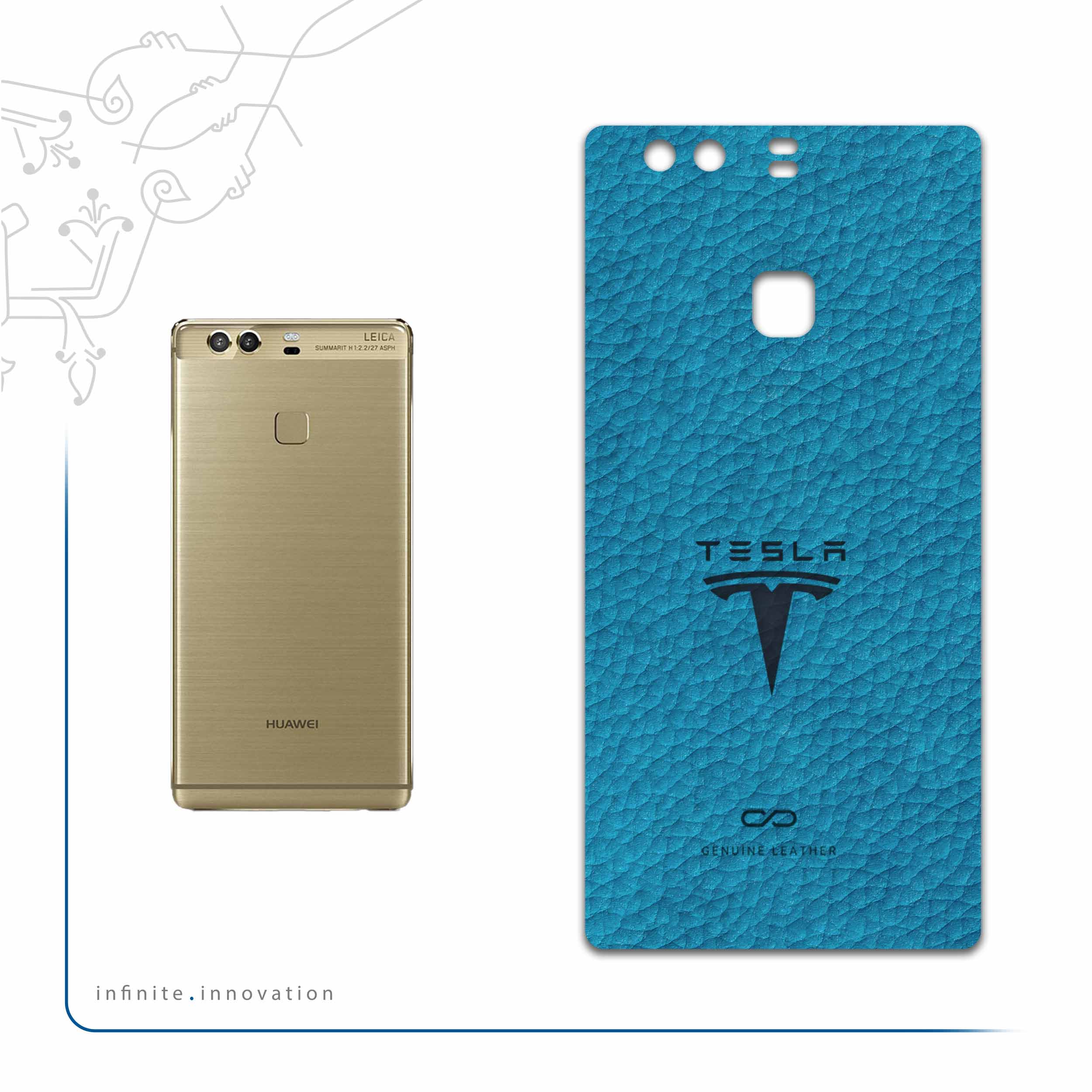 برچسب پوششی ماهوت مدل BL-TSLA مناسب برای گوشی موبایل هوآوی P9 Plus