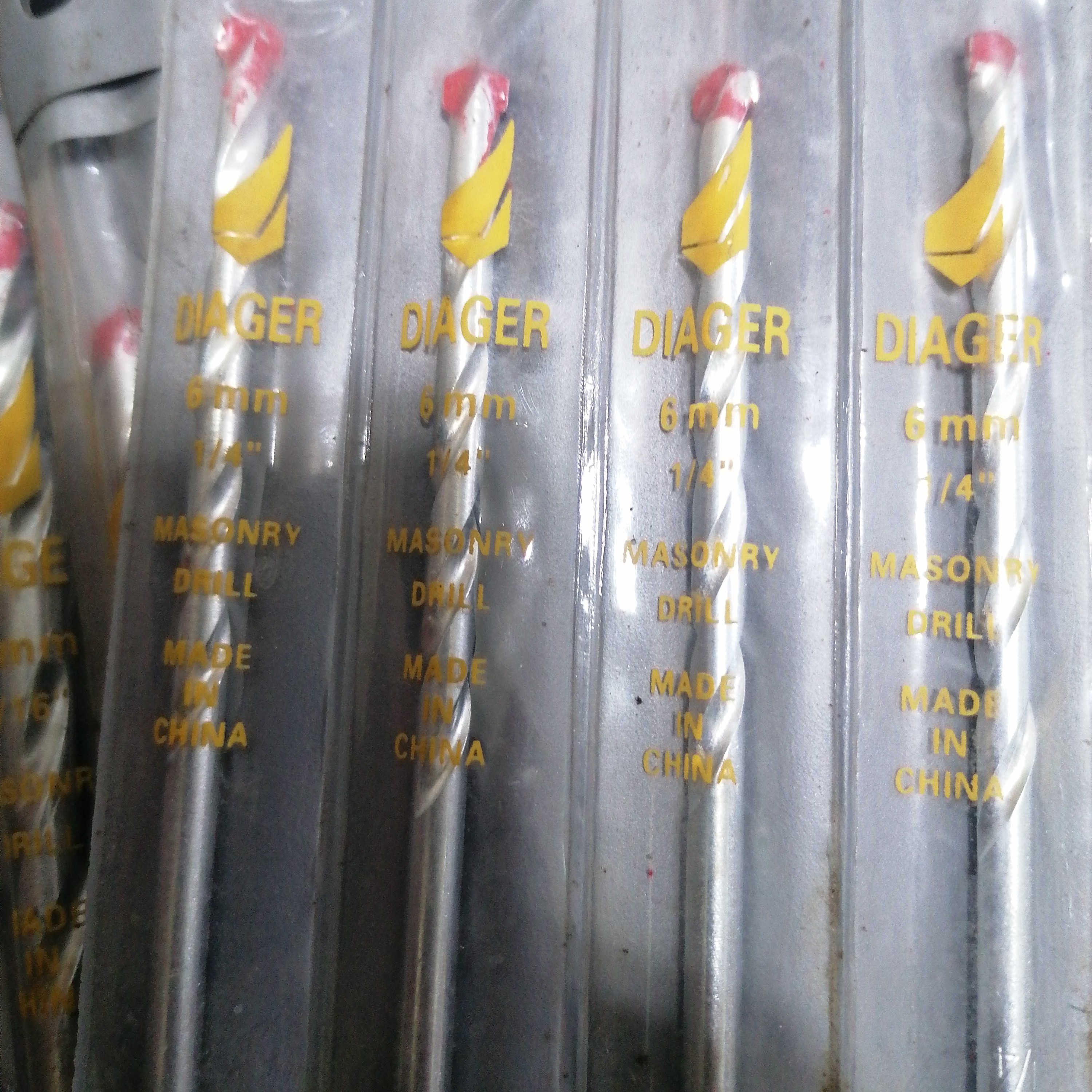 مته الماسه سایز 6