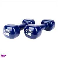 دمبل رکورد مدل 219 وزن 4 کیلوگرمی بسته 2 عددی