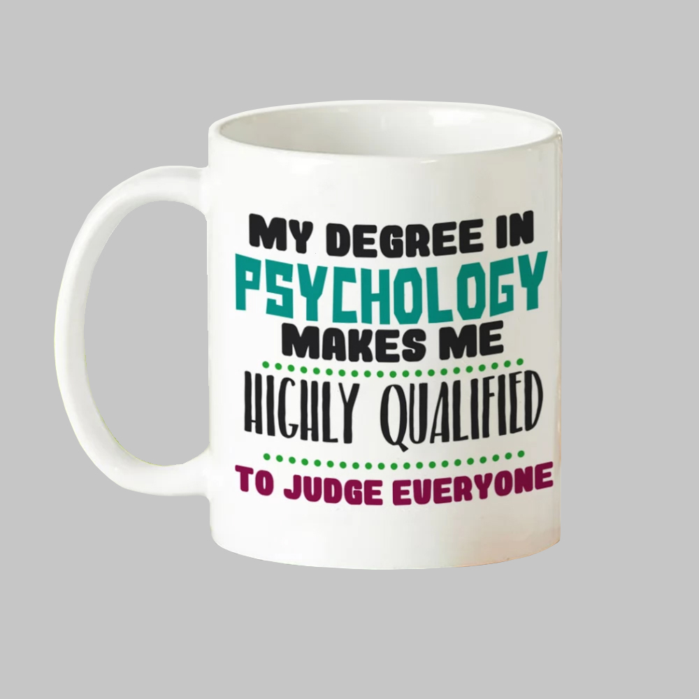 ماگ طرح دانشجو روانشناسی