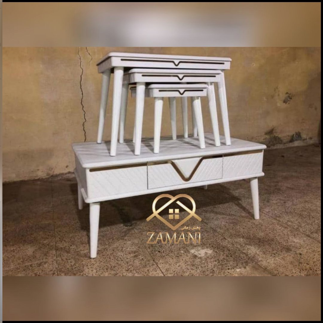 میز جلو مبلی و عسلی 4 تیکه کد 402