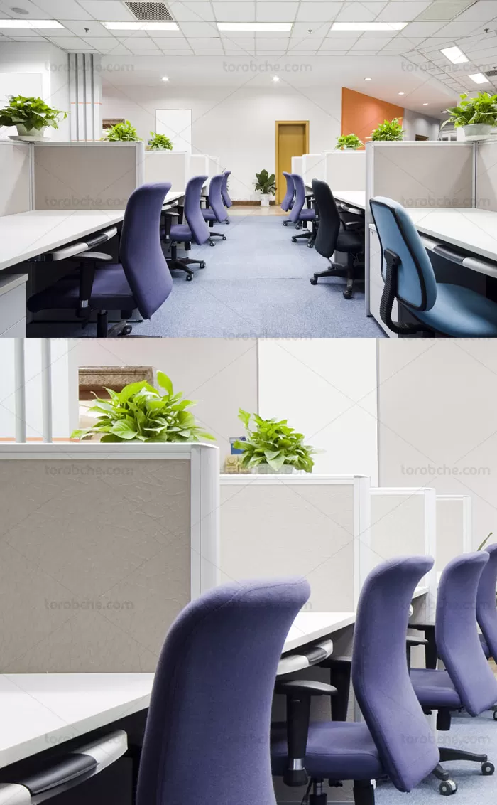 عکس با کیفیت محیط کاری اداری - گرافیک با طعم تربچه