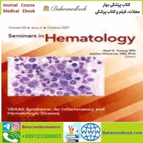 Seminars in Hematology Volume 58 Issue 1 to 4 2021 TRUE PDF