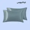 رو بالشی صمیم مدل ساتن ابریشمی بسته 2 عددی