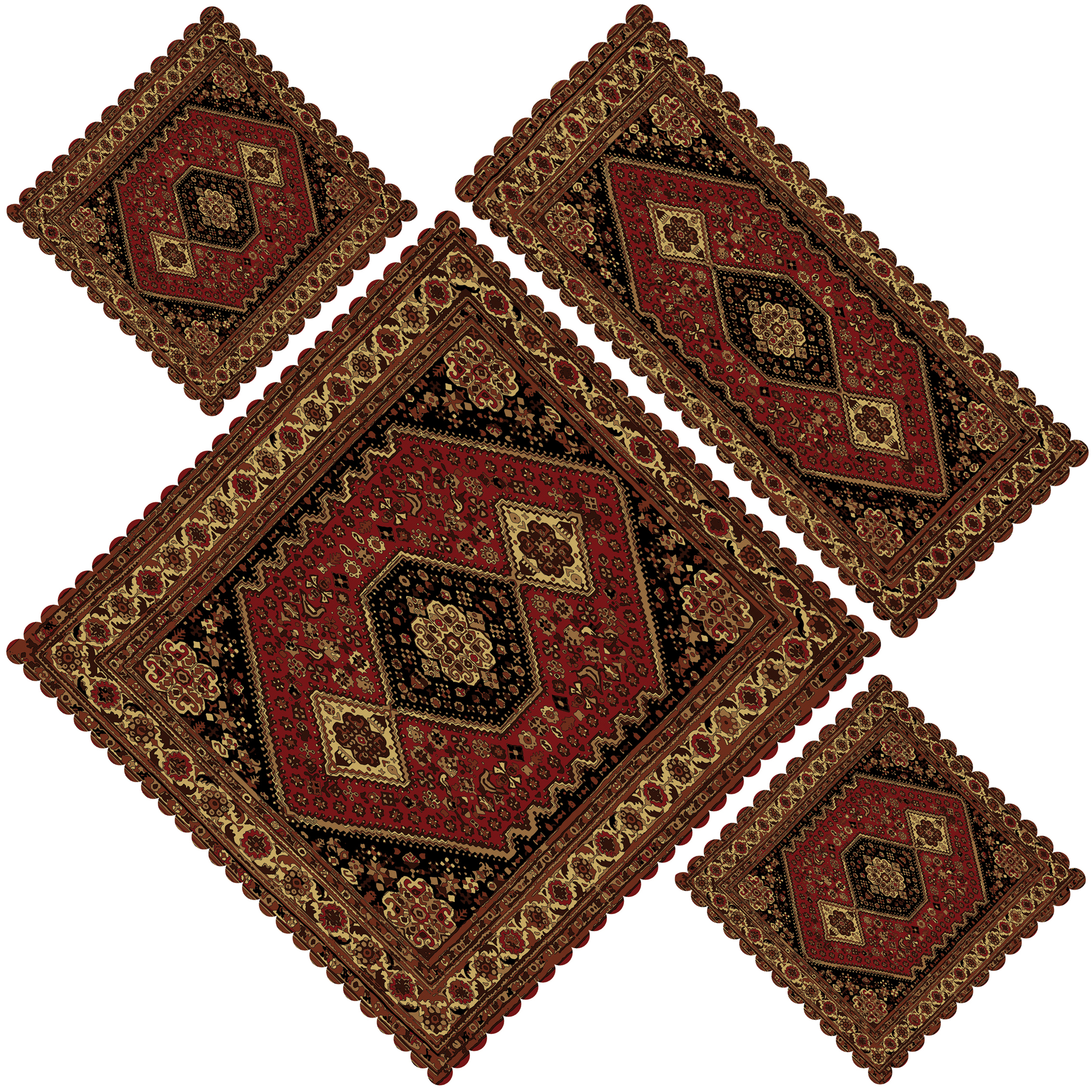 ست رومیزی 4 تکه مدل S31-42456