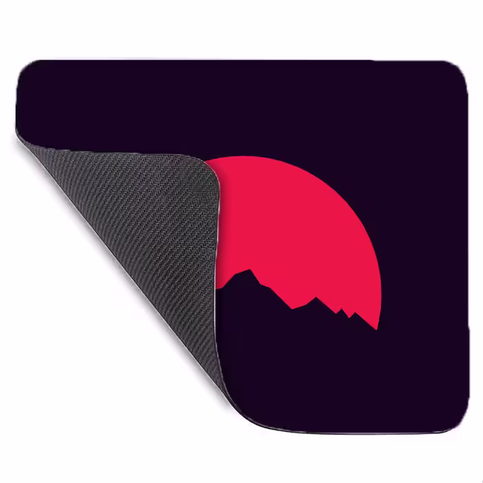 ماوس پد طرح Crimson Sunshine مدل W11