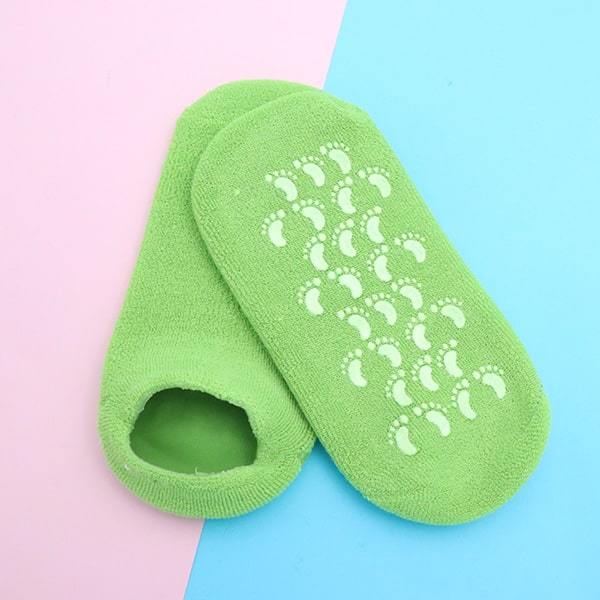 جوراب سیلیکونی روفرشی رنگ سبز 20327