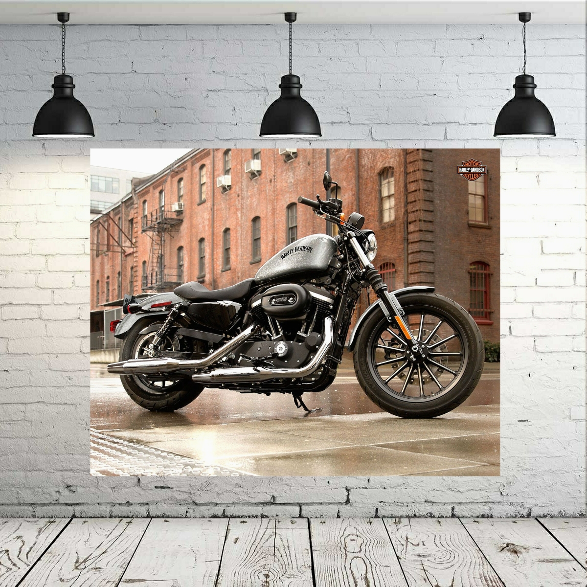 تابلو شاسی طرح موتور هارلی دیویدسون مدل DDT456