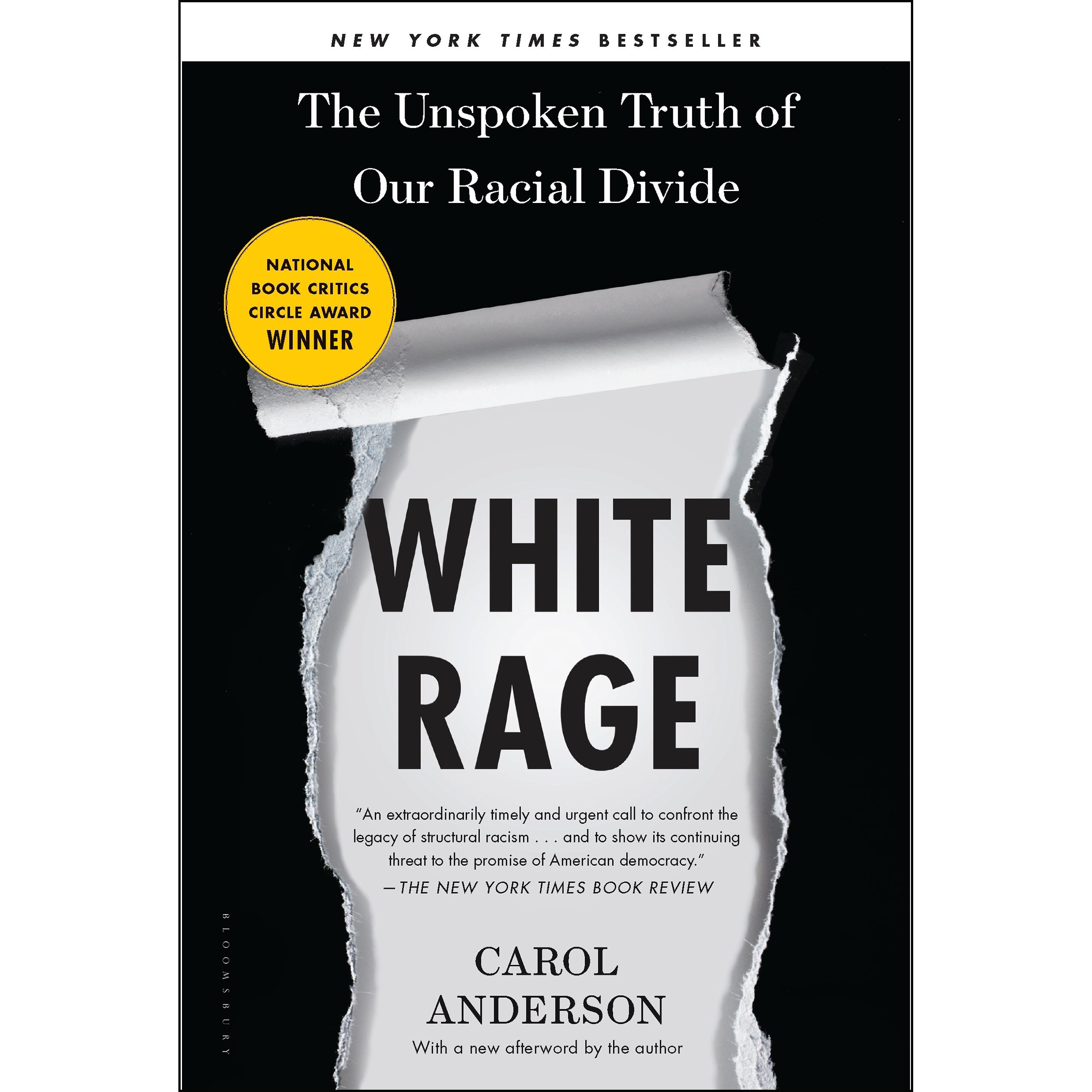 کتاب White Rage اثر Carol Anderson انتشارات Bloomsbury USA
