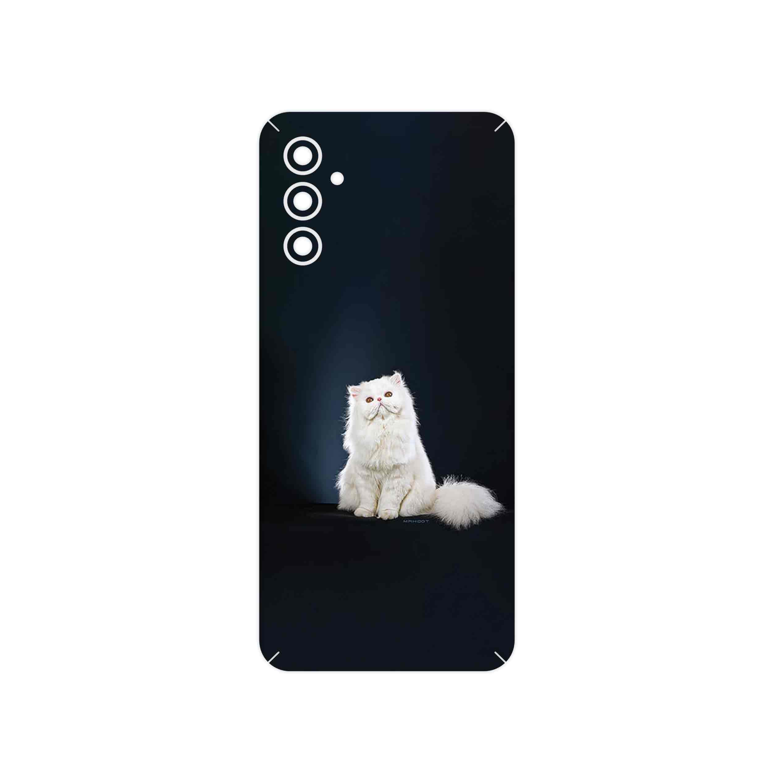 برچسب پوششی ماهوت مدل Persian_cat مناسب برای گوشی موبایل سامسونگ Galaxy M13 (India)