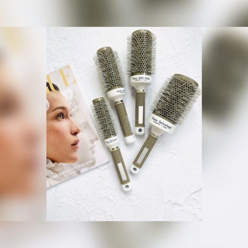 برس گرد چوبی سایز بزرگ