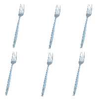  چنگال مدل a-1 بسته 6 عددی