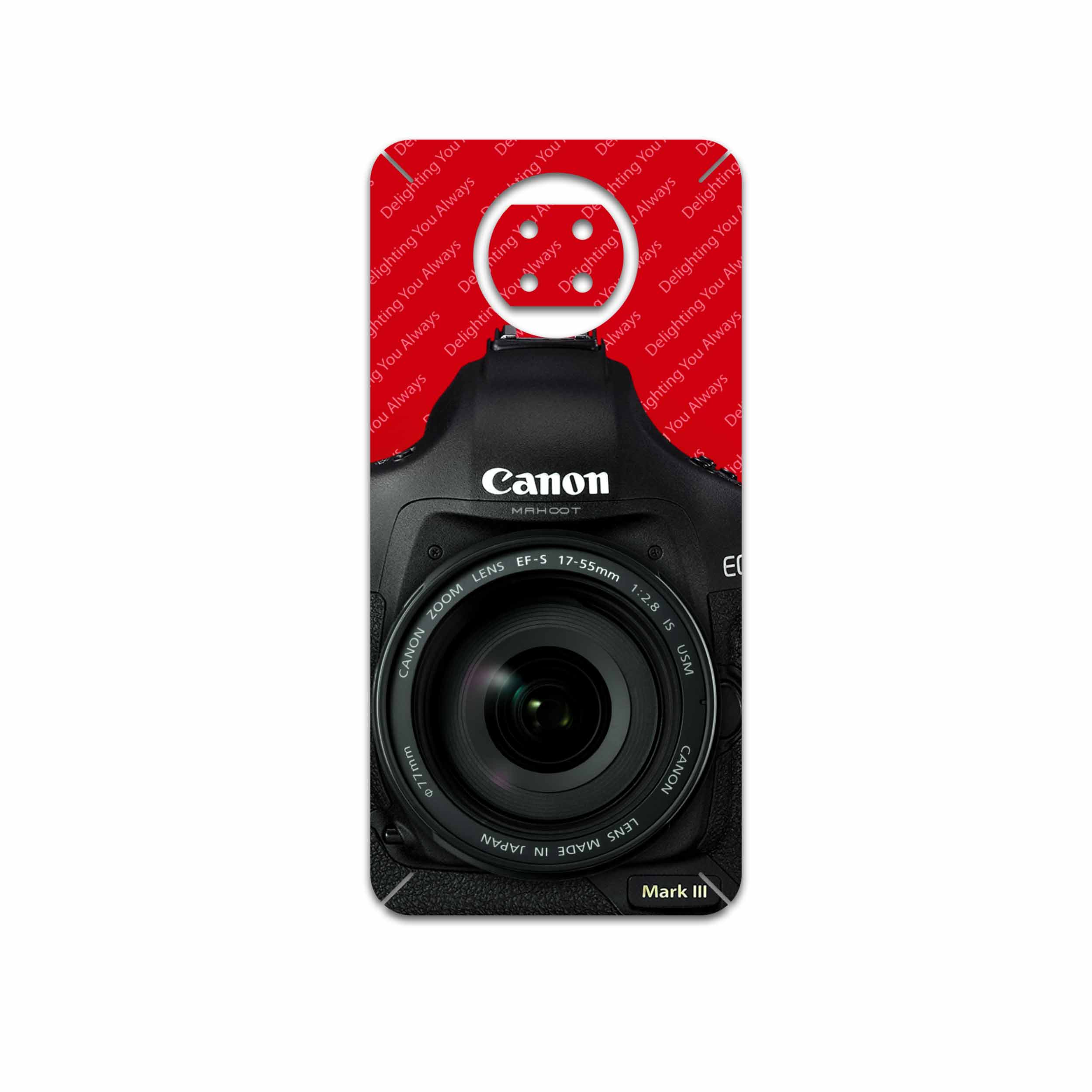 برچسب پوششی ماهوت مدل Canon-Logo مناسب برای گوشی موبایل شیائومی Redmi Note 9T