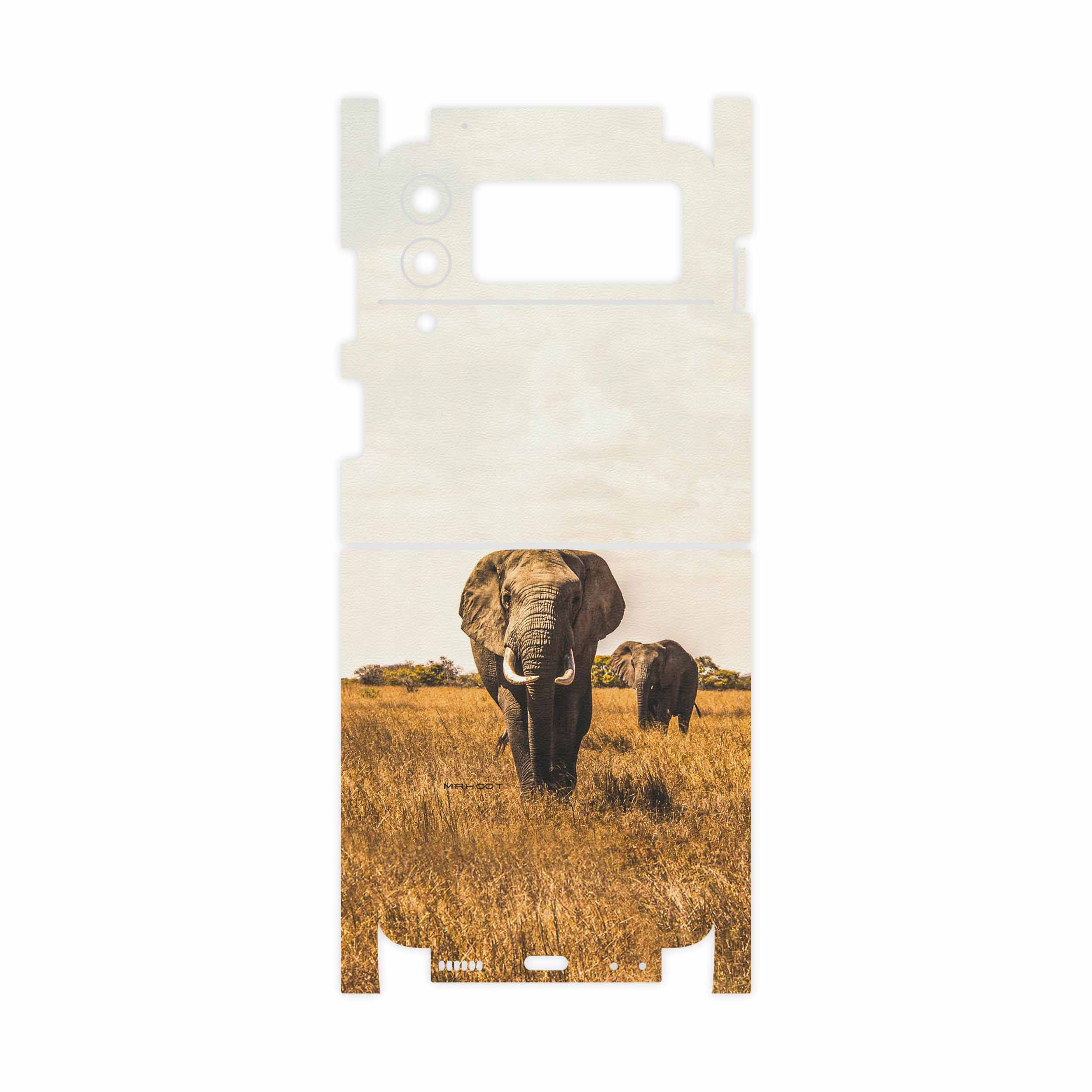 برچسب پوششی ماهوت مدل Elephant-FullSkin مناسب برای گوشی موبایل سامسونگ Galaxy Z Flip3 5G