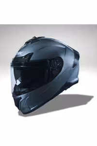 کلاه کاسکت موتورسیکلت خاکستری TYPHOON MATTE ANTHRACITE بسته ECE 22 06 SMK