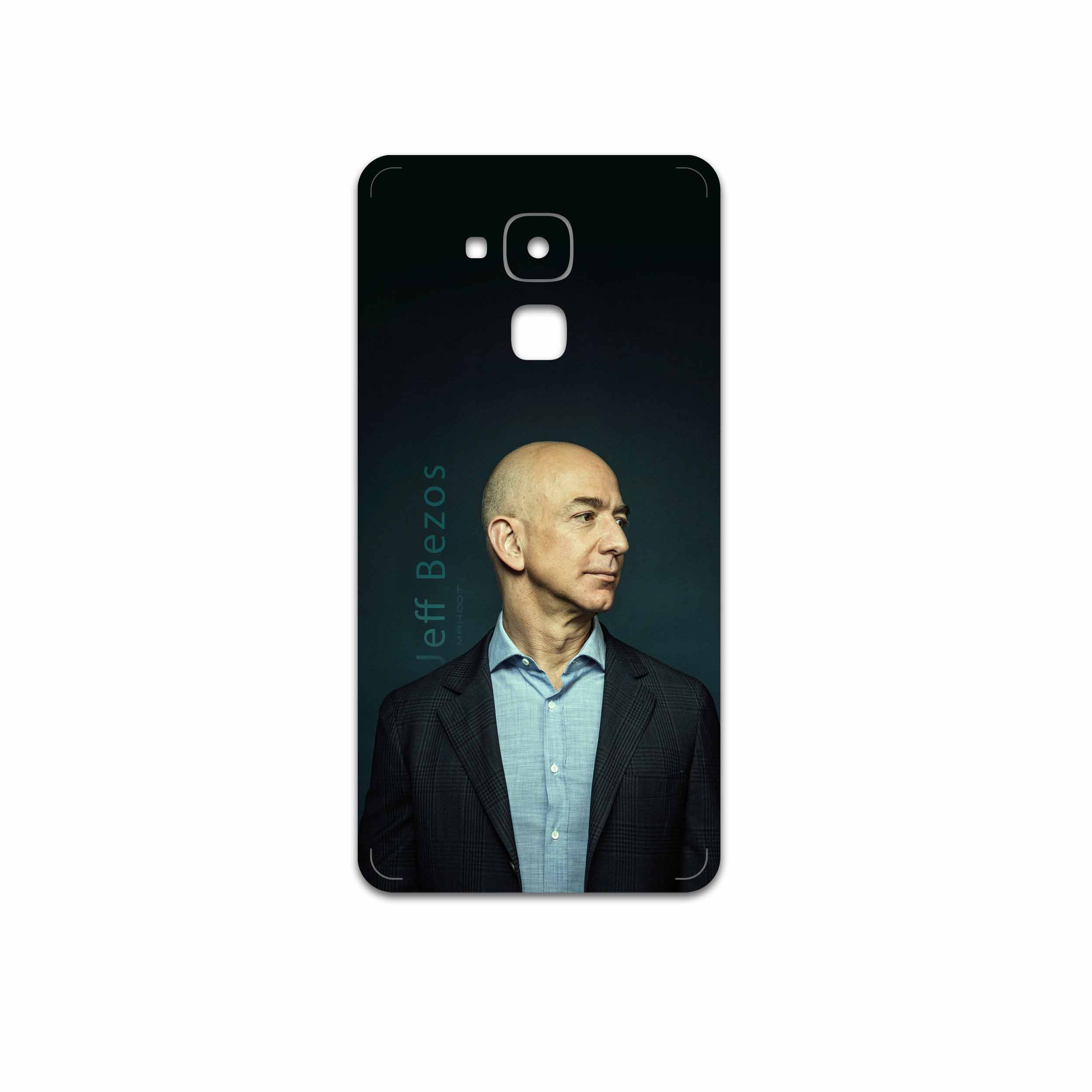برچسب پوششی ماهوت مدل Jeff Bezos مناسب برای گوشی موبایل هوآوی Gt3