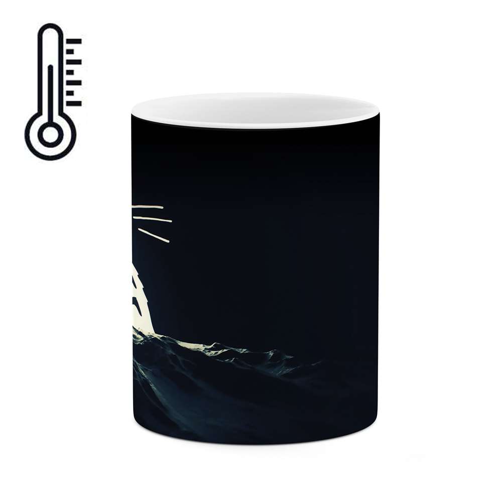 ماگ حرارتی طرح گربه مدل mgph02450