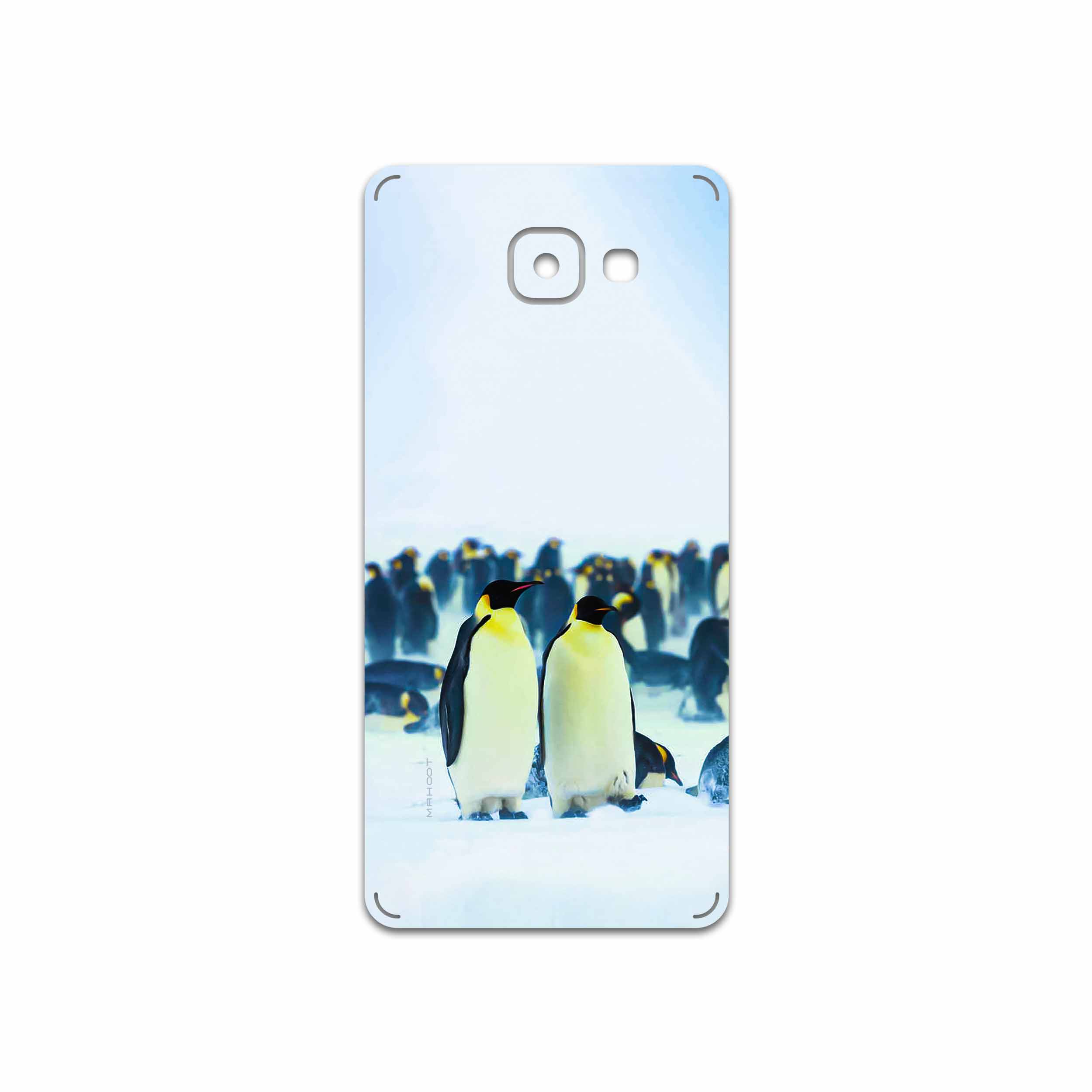 برچسب پوششی ماهوت مدل Penguin مناسب برای گوشی موبایل سامسونگ Galaxy A7 2016