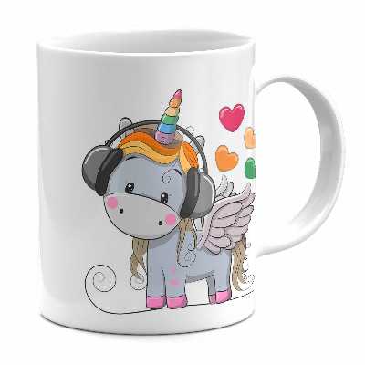  ماگ طرح Unicorn کد H11