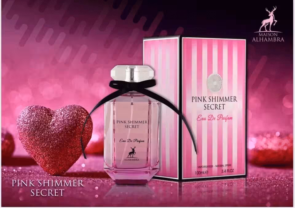 عطر ادکلن پینک شیمر سکرت الحمبرا “ویکتوریا سکرت بامب شل” | عطر و ادکلن آویژه کنگان