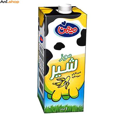 شیر موز میهن مقدار 1 لیتر کد M57