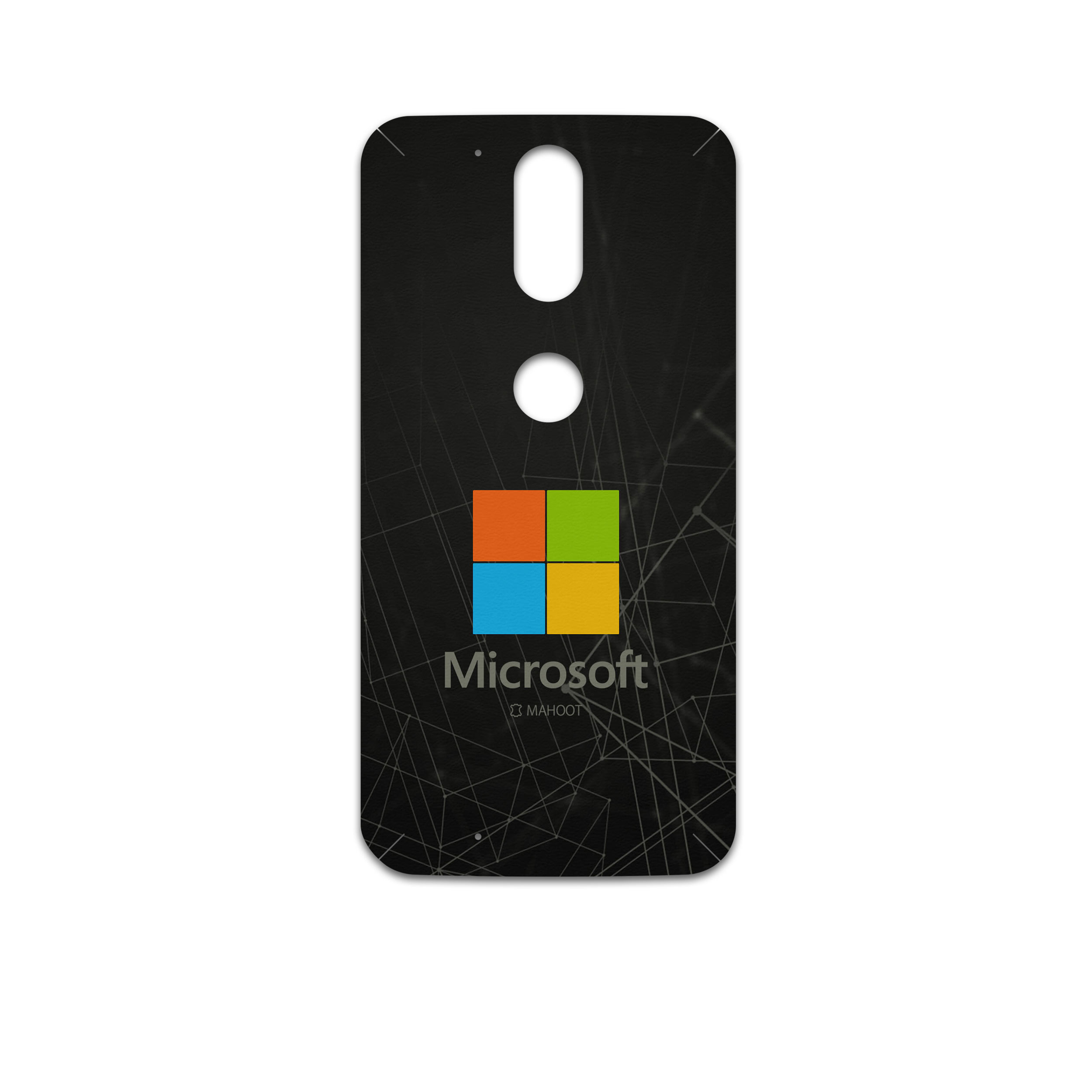 برچسب پوششی ماهوت مدل Microsoft-Logo مناسب برای گوشی موبایل موتورولا Moto G4