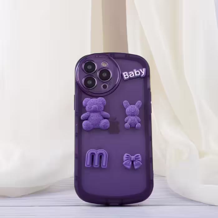 قاب مدل baby bear مناسب برای گوشی موبایل آیفون 12 پرو