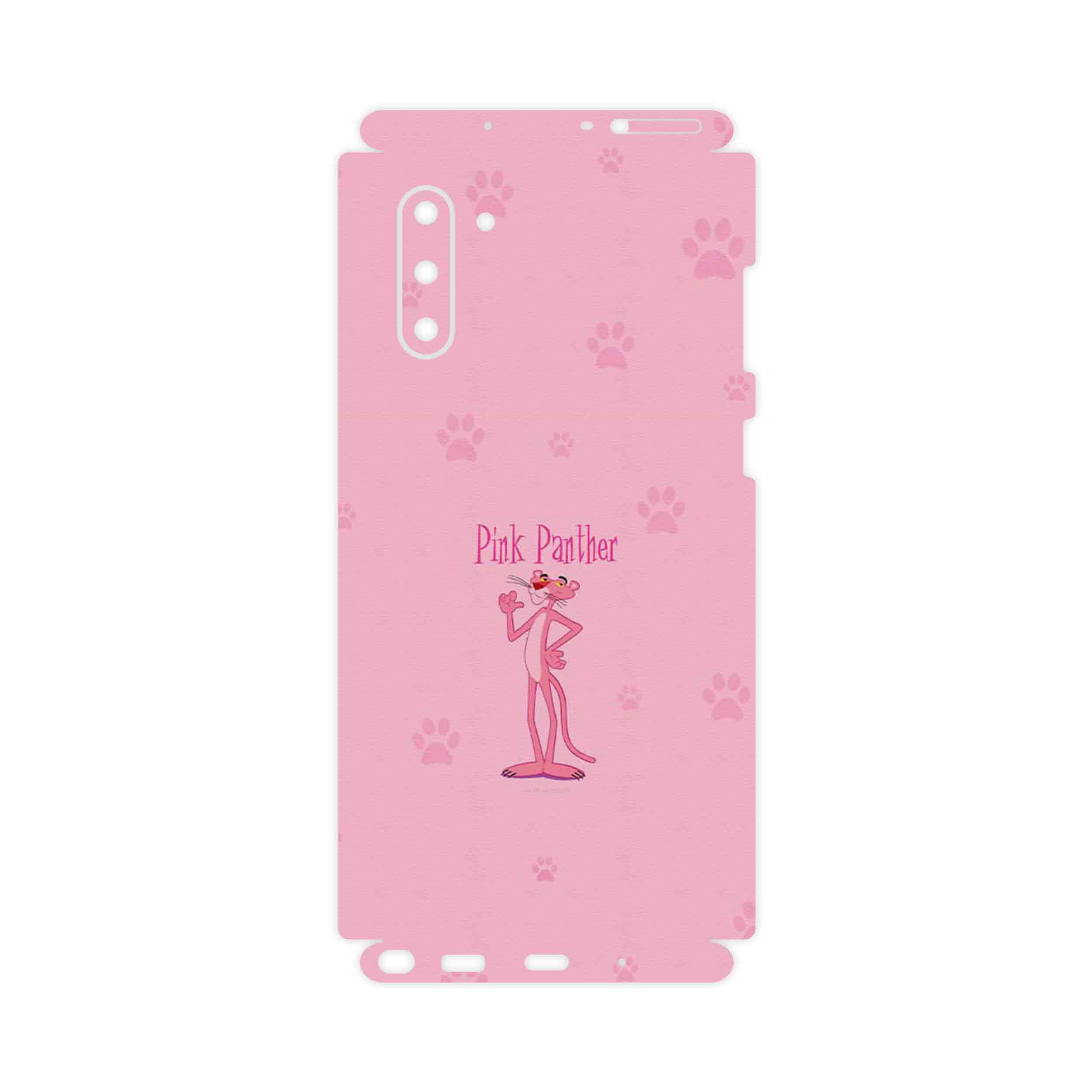 برچسب پوششی ماهوت مدل The Pink Panther-FullSkin مناسب برای گوشی موبایل سامسونگ Galaxy Note 10