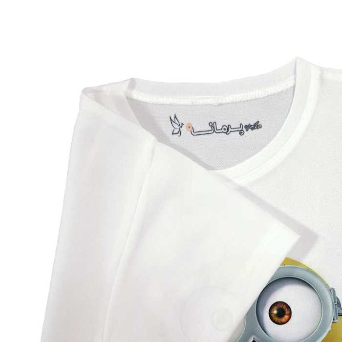 تی شرت بچگانه پرمانه طرح مینیون کد pmt.445