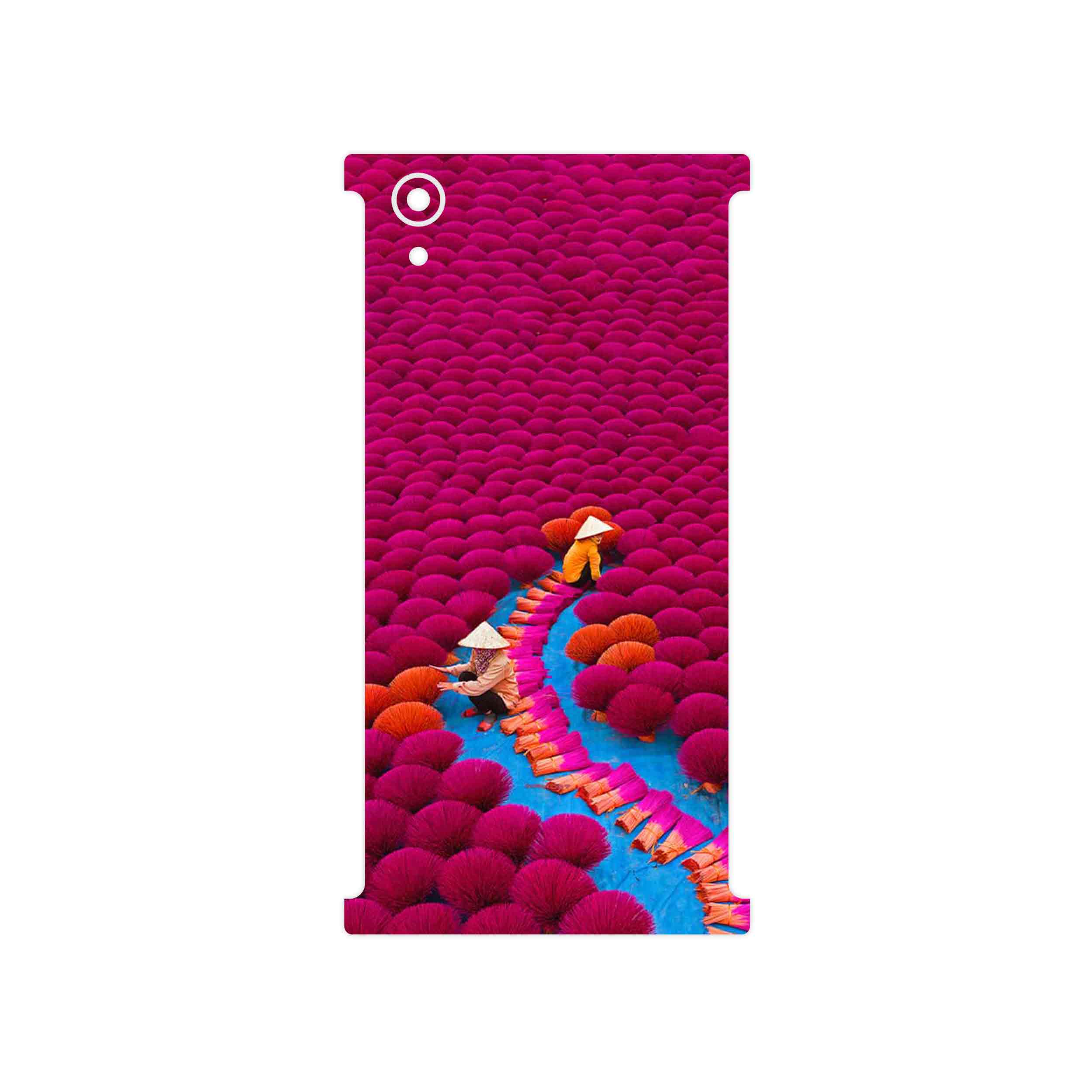 برچسب پوششی ماهوت مدل Vietnam Incense Wood Farms مناسب برای گوشی موبایل سونی Xperia XA1 Plus