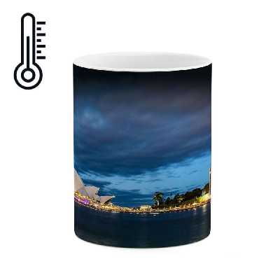 ماگ حرارتی طرح منظره زیبا  مدل mgph13508