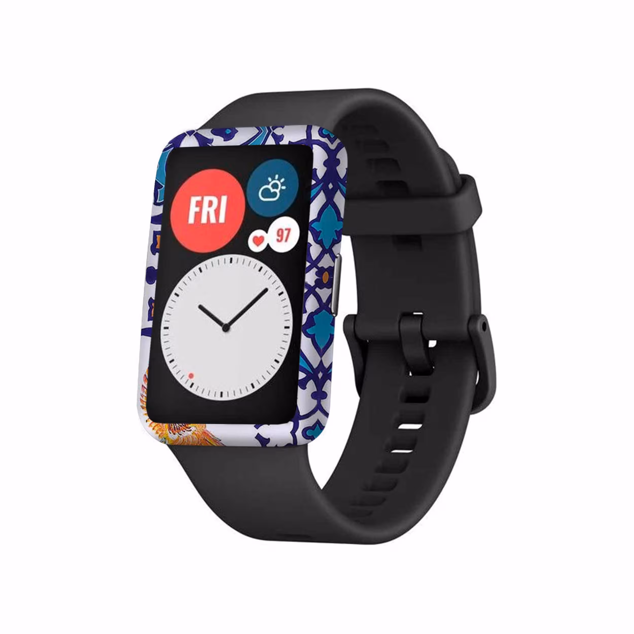 برچسب ماهوت طرح Homa Tile مناسب برای ساعت هوشمند هوآوی Watch Fit