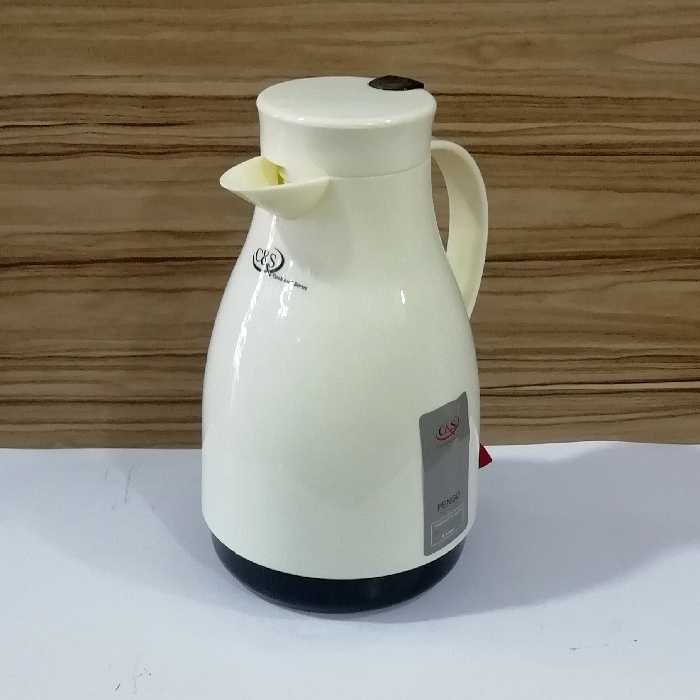 فلاکس 1 لیتری داخل شیشه برندِ سی اند اس با کیفیت عالی و با ضمانت نگهداری آب جوش تا 8 ساعت