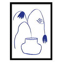 قیمت و خرید تابلو دکوراتیو مدل نقاشی گلدان انتزاعی کد 034