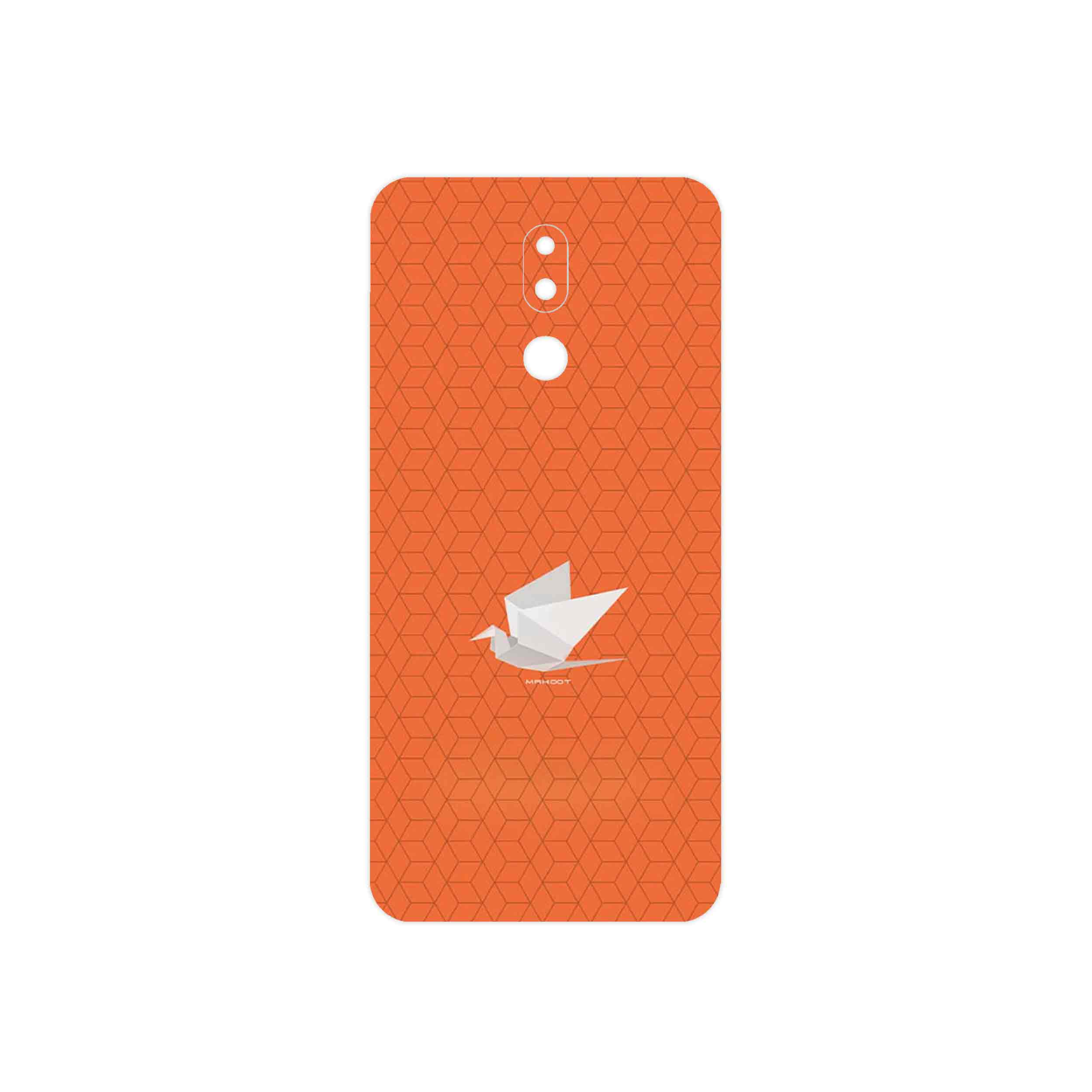برچسب پوششی ماهوت مدل Minimalist origami bird مناسب برای گوشی موبایل نوکیا 3.2 TA-1164