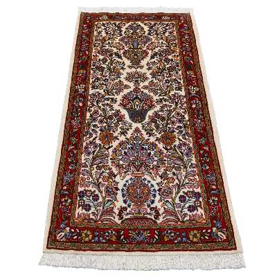 فرش دستباف کناره طول یک و نیم متر سی پرشیا کد 183065