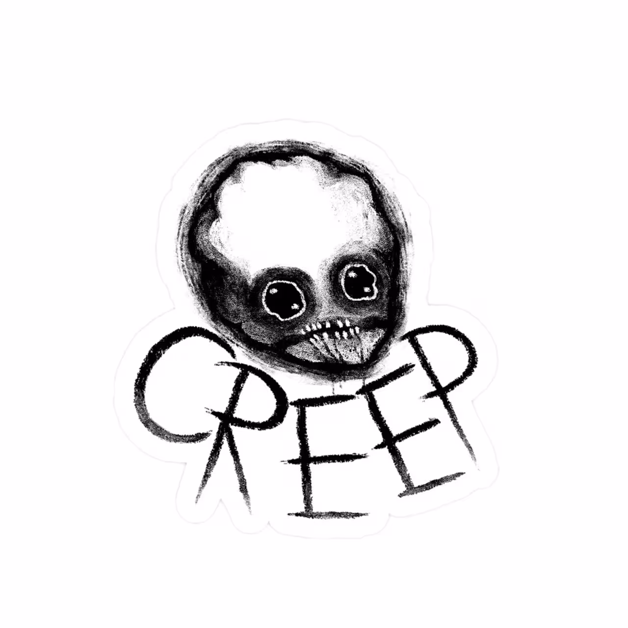 برچسب کنسول بازی مدل Creep کد 772
