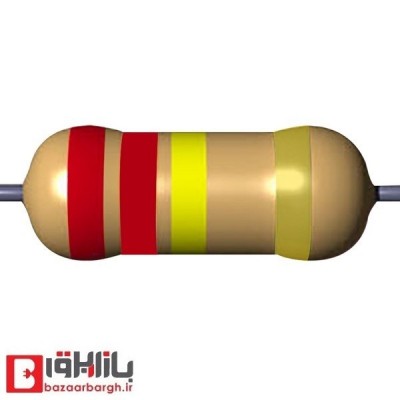مقاومت 220 کیلو اهم 2 وات 5 درصد