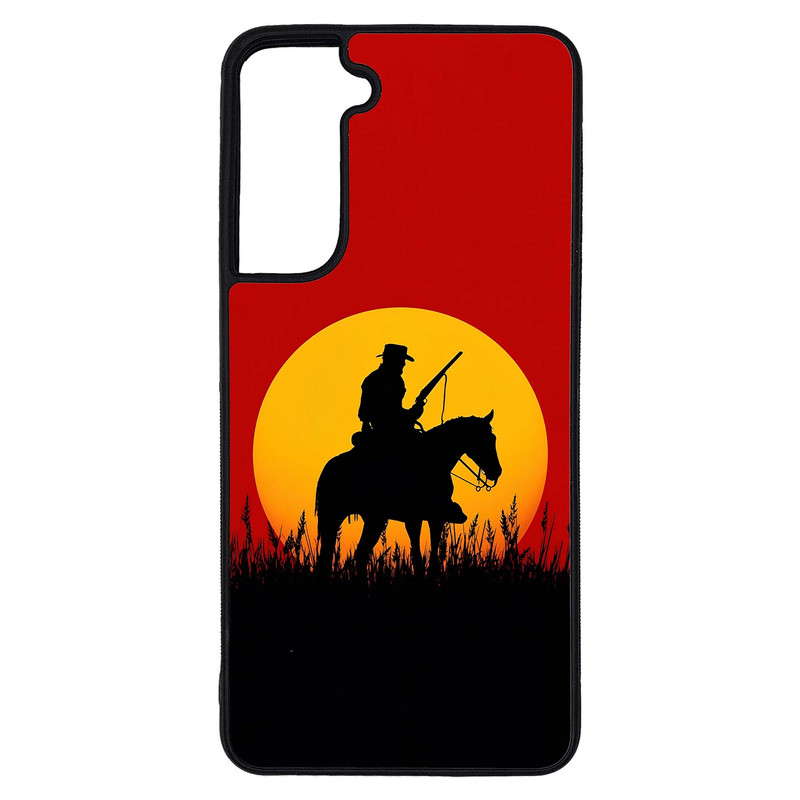 کاور طرح Red Dead کد G-204 مناسب برای گوشی موبایل سامسونگ Galaxy S21 FE | دیجی قاب دونی