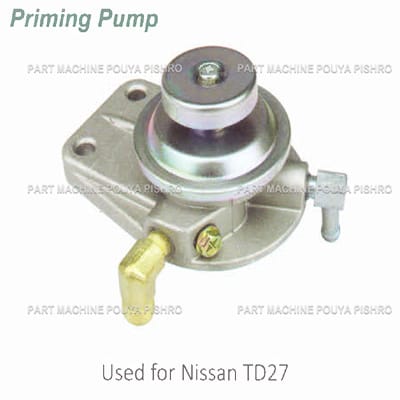 پمپ سه گوش گازوئیل لیفتراک نیسان تی سی ام مدل Nissan TD27