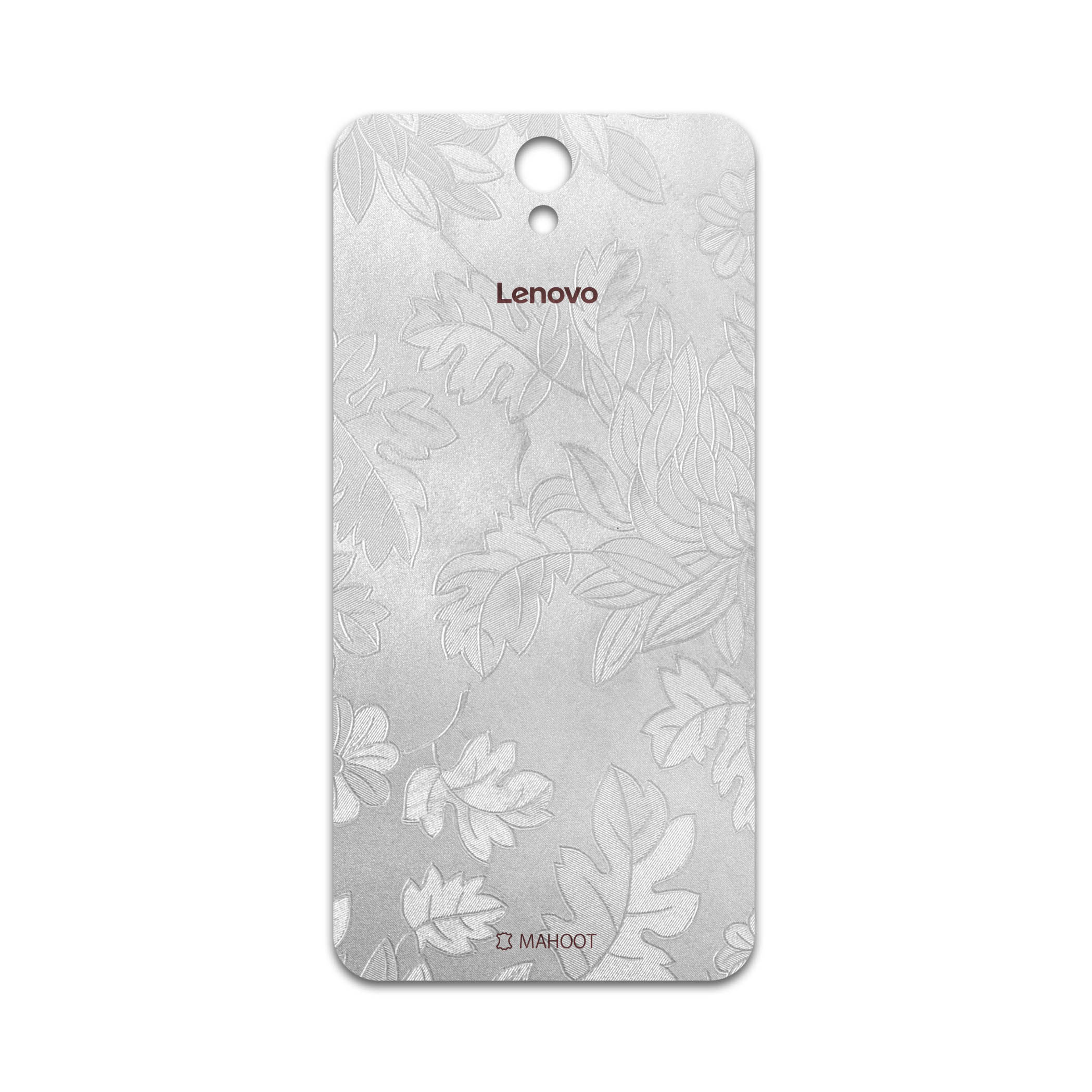 برچسب پوششی ماهوت مدل Silver-Wildflower مناسب برای گوشی موبایل لنوو Vibe S1 Lite