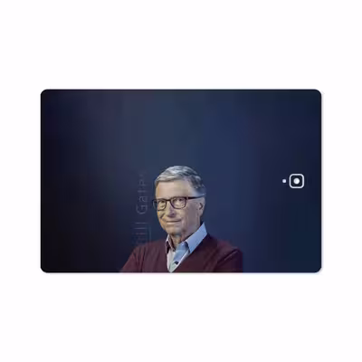برچسب پوششی ماهوت مدل Bill Gates مناسب برای تبلت سامسونگ Galaxy Tab S4 10.5 2018 T835