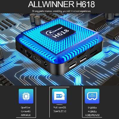 اندروید باکس مدل T95 MAX H618 4/32GB