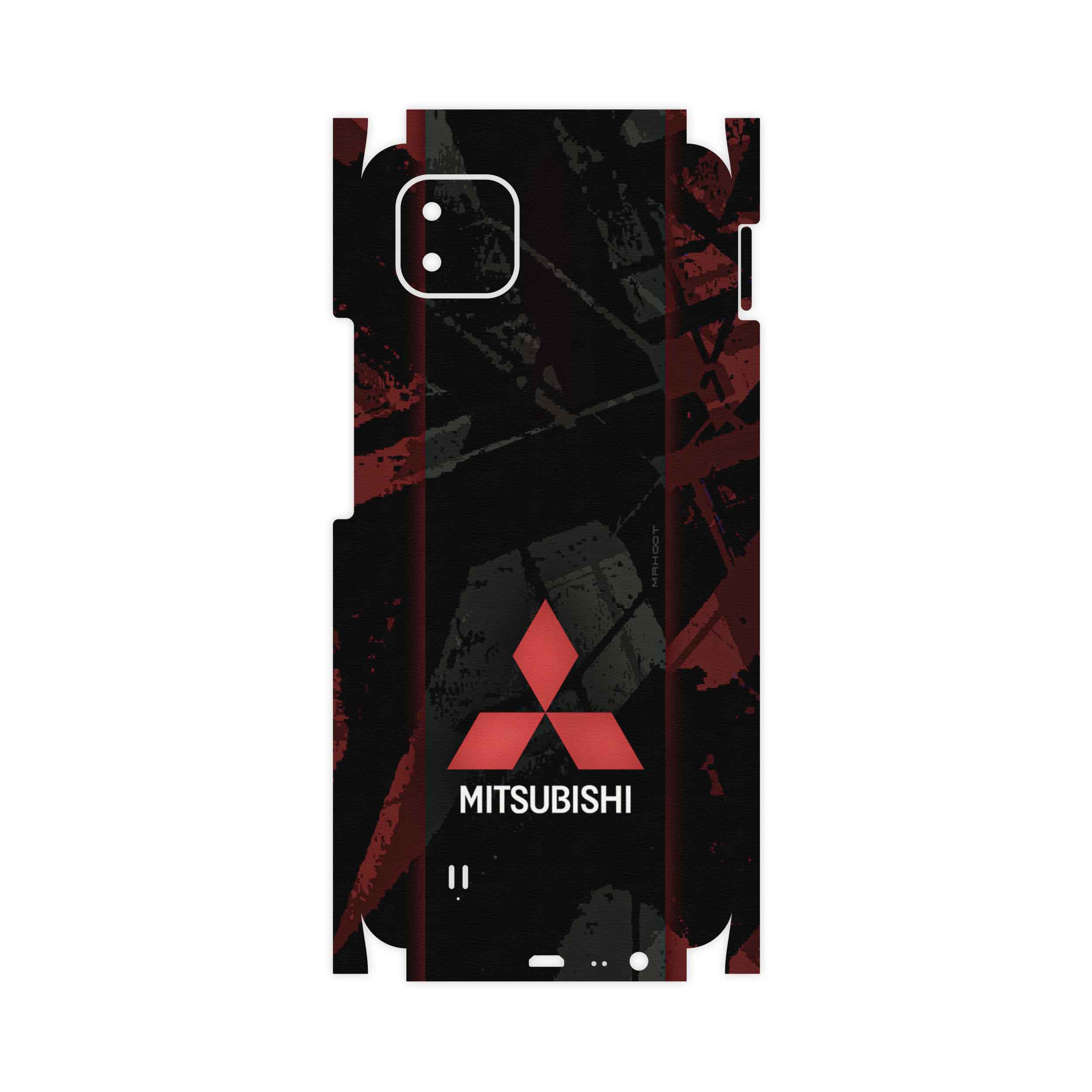 برچسب پوششی ماهوت مدل Mitsubishi-Motor-FullSkin مناسب برای گوشی موبایل ریلمی C11 2021