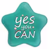 پیکسل خندالو طرح Yes You Can مدل ستاره ای کد 10046